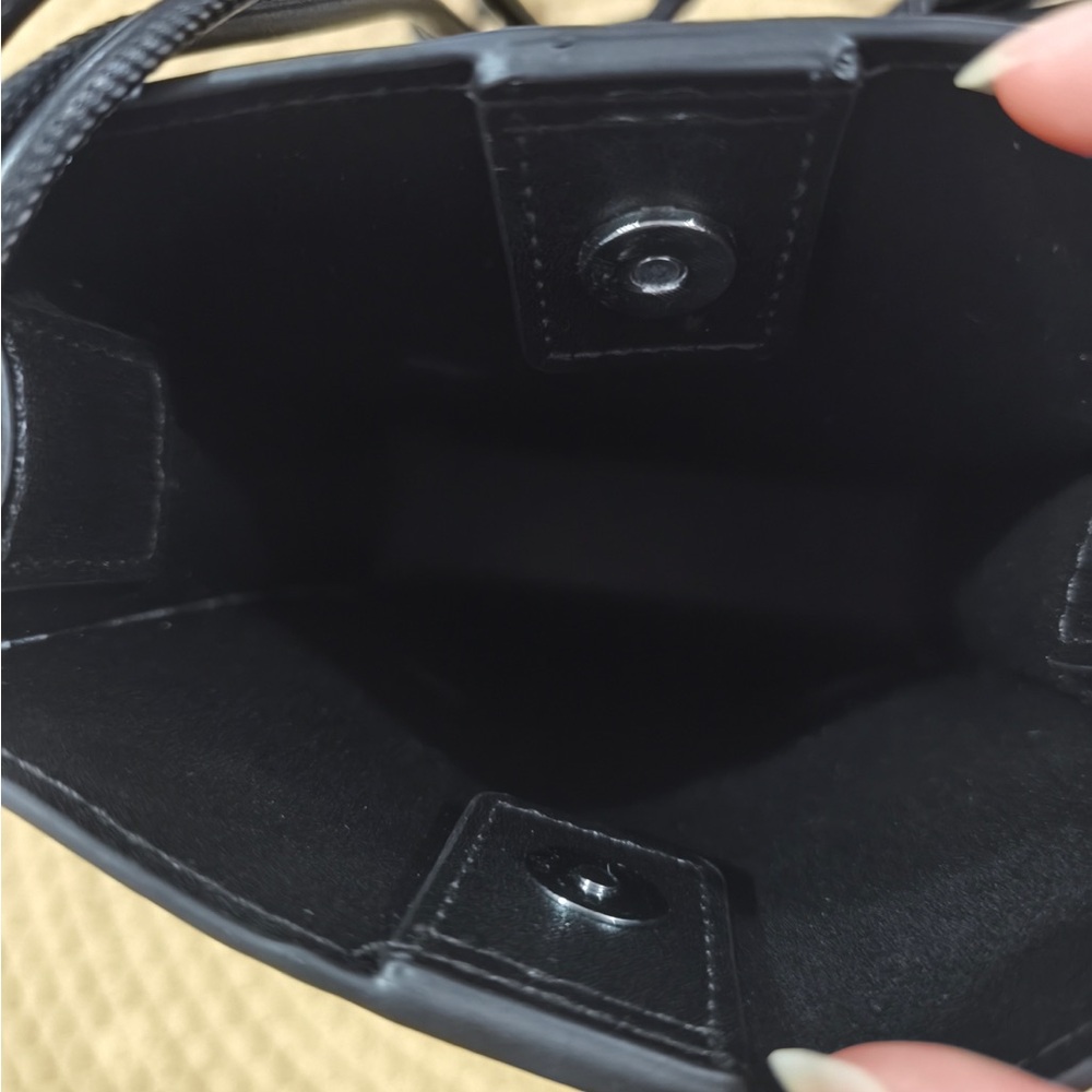 Jil Sander Black Leather Mini Crossbody Bag - Picture 10 of 10